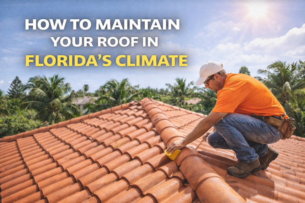 How to Maintain Your Roof in Florida's Climate: A Complete Tampa Homeowner's Guide Roof maintenance tips for residential homes in Tampa Florida climate