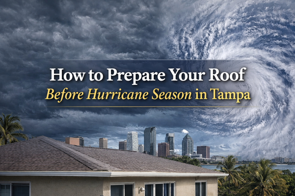 How to Prepare Your Roof Before Hurricane Season in Tampa Preparing residential roof for hurricane season in Tampa Florida